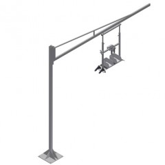 G 3000 Equipment holder G 3000 + Steel column S 3000 elumatec