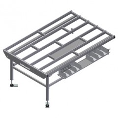 Montagetafels horizontaal HT 2000 Horizontale tafel – uitbreiding HT 2000 E elumatec