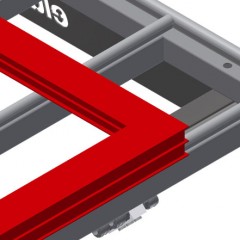 HORIZONTAL ASSEMBLY TABLES HT 3000 Supporting surfaces elumatec