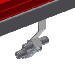 Tables d’assemblage horizontales HT 3000 Raccord d'air comprimé quadruple elumatec