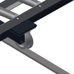 KTH 3000 Tilting table with height adjustment Rails Elumatec