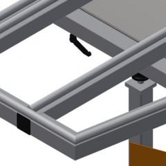 翻转工作台 KTH 3000 橡胶条 elumatec