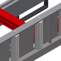 KTH 3000 用于支承滚轮的型材保护器 elumatec