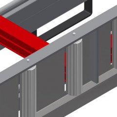 TILTING TABLES KTH 3000 Profile protectors for support rollers elumatec