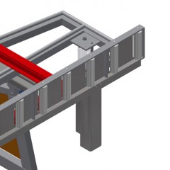 Tables basculantes KTH 3000 Support à rouleaux elumatec