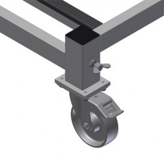 KW 4 Roulettes de direction elumatec