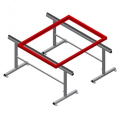 MB 2000 Suportes de montagem (1 par) MB 2000 elumatec