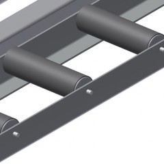 Tavoli di montaggio verticali MS 3000 Protezione del profilo per i rulli portanti elumatec