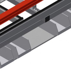 HORIZONTALE MONTAGETISCHE MTA 3000 Ablage elumatec