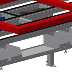 Poziome stoły montażowe MT 2000 Półka elumatec