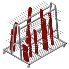 Wózki do transportu profili PWS 4000 Wózek do transportu profili PWS 4000 elumatec