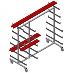 PWW 1000 Carrello di trasporto profili PWW 1000 elumatec