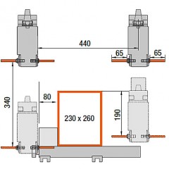 Stahl Profile SBZ 130 Stabbearbeitungszentrum SBZ 130 eluCam elumatec