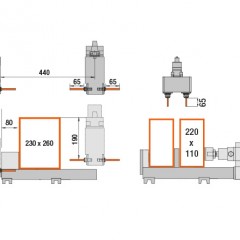 Produits pour l’usinage de l’aluminium SBZ 131 Centre d'usinage de barres SBZ 131 eluCam elumatec