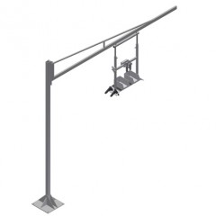 S 3000 Soporte para herramientas G 3000 + columna de acero S 3000  elumatec