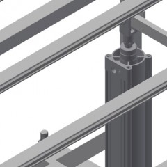 kontroll- und verglasungseinheiten VE 3000/60 Höhenverstellung VE 3000/60 elumatec