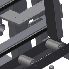 KONTROLL- UND VERGLASUNGSEINHEITEN VE 3000/60 Pressbalken elumatec