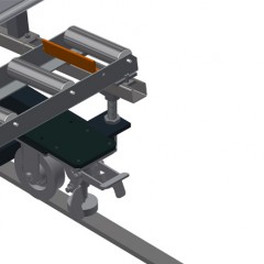 Pionowe podajniki rolkowe VR 2000 F Układ jezdny elumatec