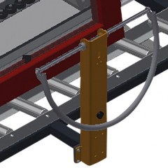  Verticale rollenbanen VR 2000 F Handvat elumatec