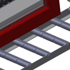  Verticale rollenbanen VR 2003 F Rollen-omhulling elumatec