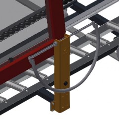 Transportadoras verticais de rolos VR 3000 F Manejo elumatec