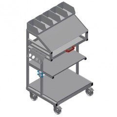 WKW 800 Тележка для инструментов и мелких деталей WKW 800  elumatec