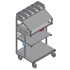 WKW 800 Tool and small-parts trolley WKW 800 elumatec