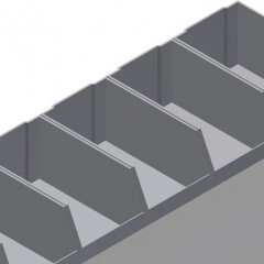 Carrelli portautensili WKW 800 Cassette in PVC elumatec