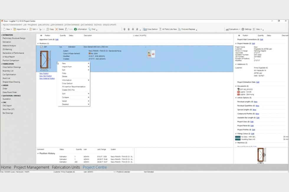 Bestanden importeren van Orgadata Logical elumatec