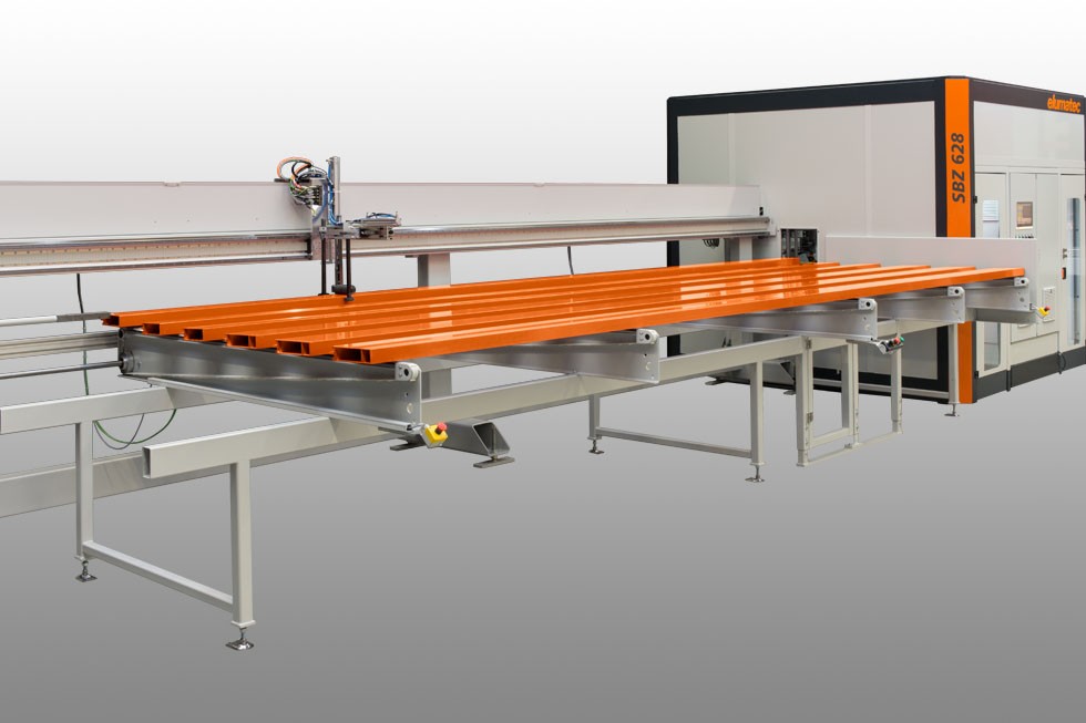 SBZ 628 - Profielbewerkingscentrum intransport/loading (2015) elumatec